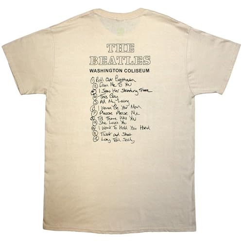 T-Shirt The Beatles Washington 64 Collector pour Fan de Rock Vintage