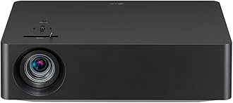 LG CineBeam UHD 4K Projector HU70LAB - DLP Home Theater Smart Projector, Black