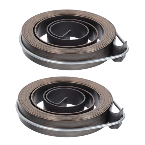 Veemoon 2pcs Heavy Duty Coil Spring for Drill Press Quill Return Spring Assembly for Bench Drill and Milling Machines Industrial Power Tool Accessories