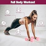 22LBS Adjustable Dumbbells Set, Adjustable Weight Dumbbells with 4 Levels 4.4lb, 6.6lb, 8.8lb, 11lb, Hand Weights Sets for Women/Men Home Gym Full Body Workout - Image 5