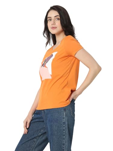 Image of VERO MODA Women's Regular Fit T-Shirt