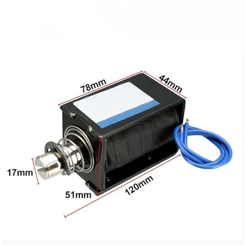 Électroaimant solénoïde 1578 puissant push-pull 24V avec force 50N
