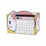 [アルタ]2026年 令和8年 貯金 カレンダー 5万円貯まる ブタ H138×W180×D110mm CAL26008