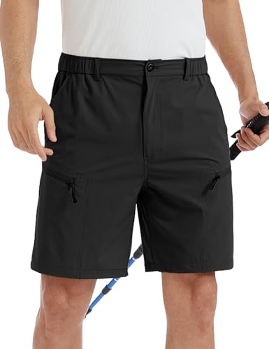 Men's Hiking Shorts with 5 Pockets,Golf Shorts Men 7 Inch Inseam Quick Dry Breathable2