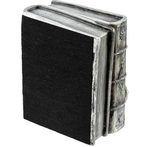 MyGift Resin Decorative Bookends for Heavy Books with Bird and Book Design, Farmhouse Book Ends, Vintage White Bookends, 1 Pair - Thumbnail 7