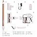 Cordless Vacuum Cleaner, Womow W9 Stick Vacuum Cleaner, 16000pa Powerful Suction, 300W Brushless Motor, Lightweight 2 in 1 Handheld Vacuum with HEPA Filter LED Power Brush for Pet Hair