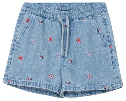 Short en jean s.Oliver avec broderie coupe ajustée anti-frottement confortable
