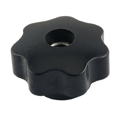 Sourcingmap M10 10 mm Diametro filo nero plastica