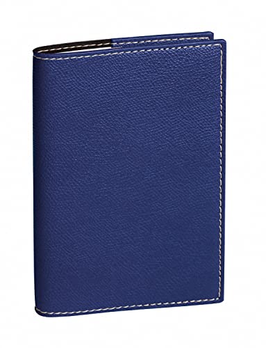 Quo Vadis - Agenda année scolaire - Spiralé - 2023-2024 - Président S Septembre - Semainier Planning - Français - Club - Bleu - 13 mois de août à août - 21x27 cm