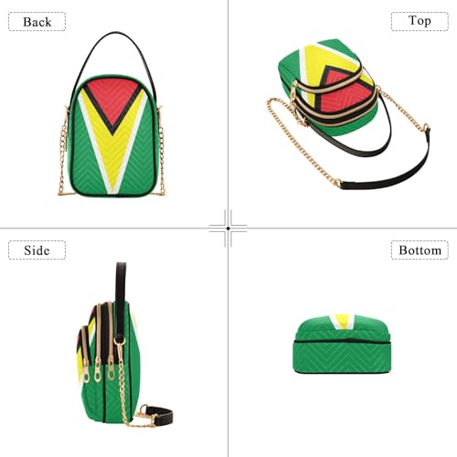 Image of Patriot Flag Cell Phone Purse Crossbody Handbag Durable Shoulder Bag Sturdy Travel Pouch