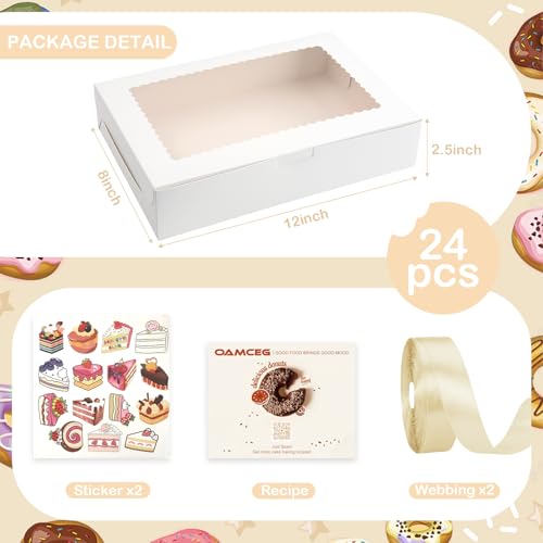 50% OFF en paquete de 24 cajas de galletas con ventana para regalos