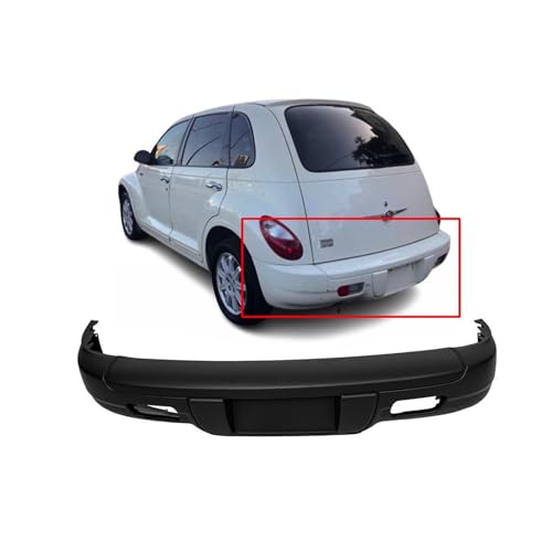 Image of FitParts Compatible with Chrysler PT Cruiser 2009-2010 Rear Bumper Cover | Primed, Wagon, Ready to Paint, OEM ZG96TZZAC, CH1100826