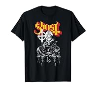 Papa design. Official Ghost Merchandise Ghost T-Shirts for Men, Women, Boys, and Girls; Ghost Apparel; Ghost Hoodies; Ghost Shirts for Adults and Kids Lightweight, Classic fit, Double-needle sleeve and bottom hem