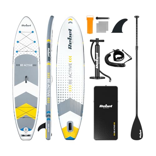 Sup Planche Gonflable Natation Drop-Stitch 350 cm avec ensemble pagaie et pompe