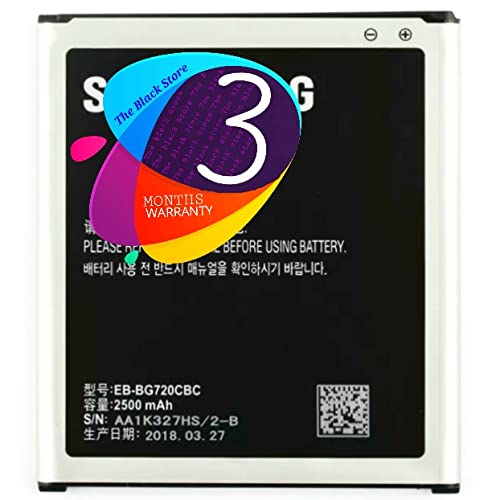 Image of Original Replacement Part for Samsung Galaxy Grand Max G7202 G7200 G7209 G7208 Replacement Part Model BG720BBC (2500mAh) with 90 Days Warranty