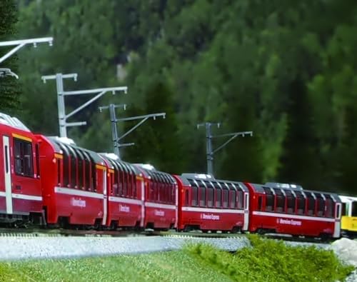 KATO 10-1655 Leh coffret de 3 voitures miniatures de train pour modélisme ferroviaire HO