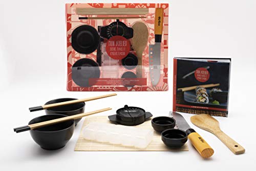 Télécharger Coffret mon atelier sushis, makis et gyozas maison Francais PDF