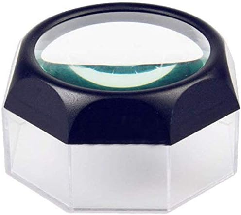 Lupas, Lupa de iluminación de escritorio con lente 5X Hd para la lectura de la joyería de identificación de la lupa de reconocimiento