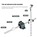 PEUTIER 2pcs Lavatory Pop Up Center Piece Assembly, Bathroom Drain Sink Parts Pivot Ball Rod Replacement Compatible with Price Pfister Pop Up Stopper and Other Popular Brands Replacement for PS2673