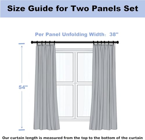 Image of Erosebridal Pink Initial M Window Curtains 38 inch Wx54 L Kawaii Plaid Checkered Blackout Curtains for Kids Girls Bedroom,Cute Personalized Monogram Window Treatments Grids Gingham Drapes Decor 2 Panels