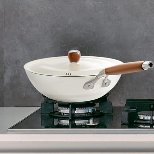 Wok con base plana y recubrimiento antiadherente miniatura 5