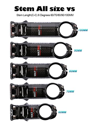 Clhjinruoliu Attacco Bici Carbonio Alluminio