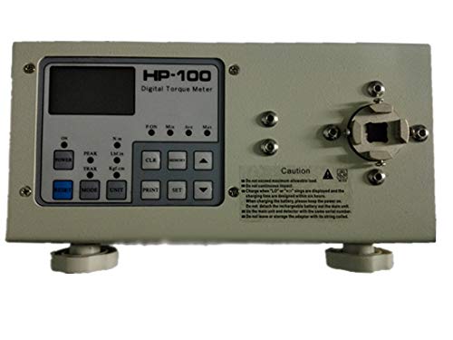 MeterTo Digital Electric Torque Meter Tester HP-100 Torsion Wrench Screw Tester Kgf.Cm (1.5~100.0), Lbf.in (1.5~90.0ï¼‰, Nm.ï¼ˆ0.15~10.00ï¼‰for Screwdriver with USB Software