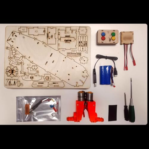 Idée cadeau unique : puzzle char militaire FT-17 en bois télécommandé 3D