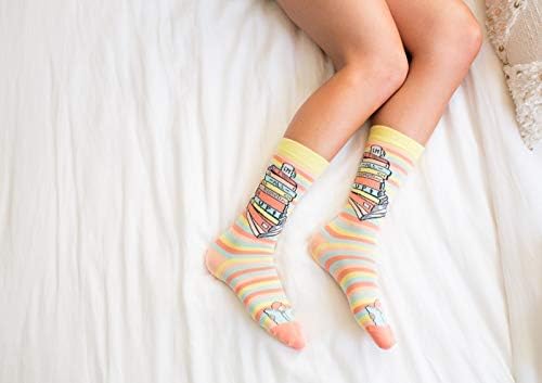 Crazy Dog T-Shirts Women's Teacher Socks funny Sarcastic School Graphic Footwear for Ladies - Image 9