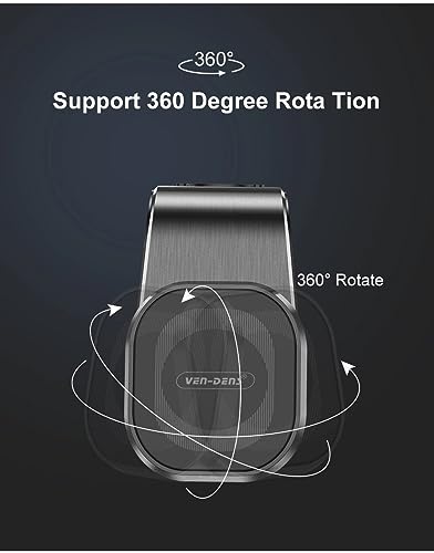 Magnetic Car Phone Holder, Google Pixel 10/10 Pro XL/9A 9 9 Pro XL 9 Pro Fold/ 8/ 8 Pro/8A 7A 6A Universal Car Vent Phone Mount, Magnetic Holder Strong N52 Magnets 360 Rotate Metal Universal Stand - Image 5