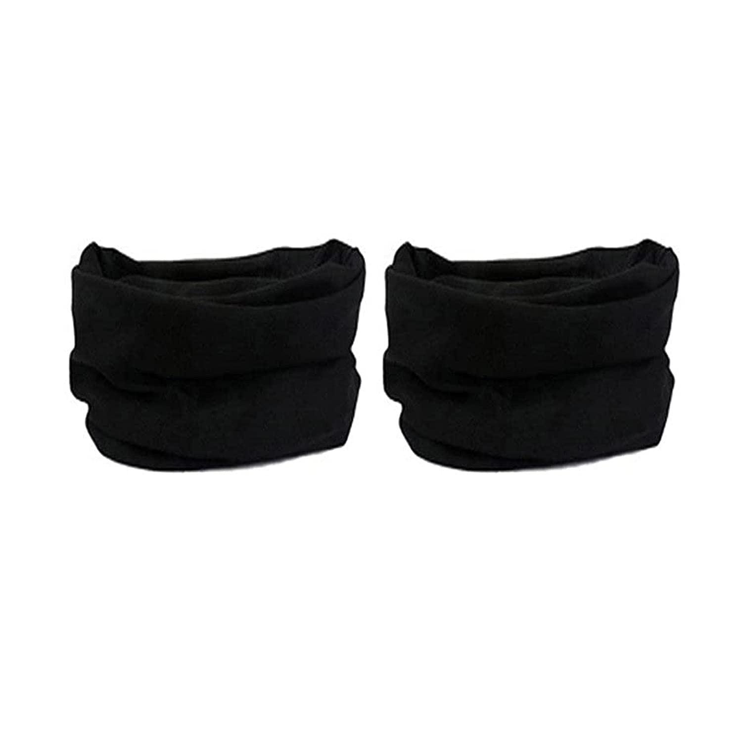 Mens Head Cover Band Bandana Stretch Hair Style Japanese 2 blk b-image-45