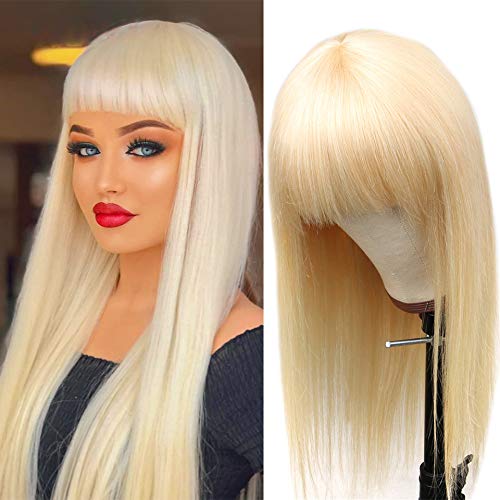613 Human Hair Bundles With Frontal Brazilian Virgin Hair Weave Bundles With Frontal Water Wave 3 Bundles With Lace Frontal Free Part (16inch, machine wig)