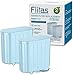 Produktbild Fiitas Aqua Clean Filter für Philips Kaffeevollautomat CA6903 Aquaclean Wasserfilter Kompatibel mit Philips Latte Go, Saeco, 3100, 4000, 5000 Serie (2 Packs)