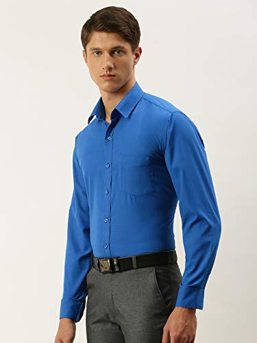 Image of English Navy Men Dress Shirt