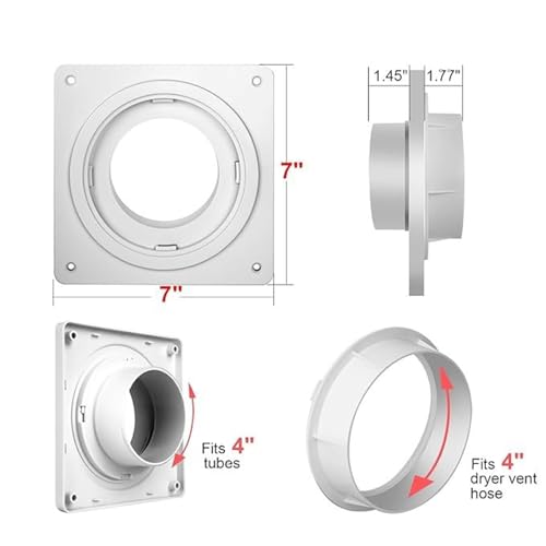 Accessoire circulation air pour kit ventilation intérieure et connecteur évacuation RV