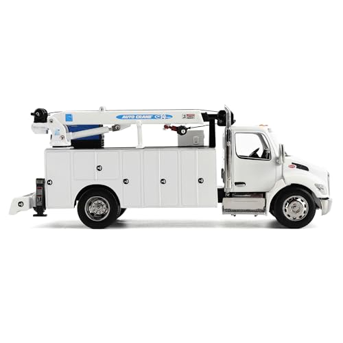 Camión de trabajo con grúa Peterbilt 1:50 miniatura 6
