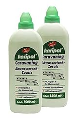 2 x 1500ml Caravaning Abwassertank-Zusatz...