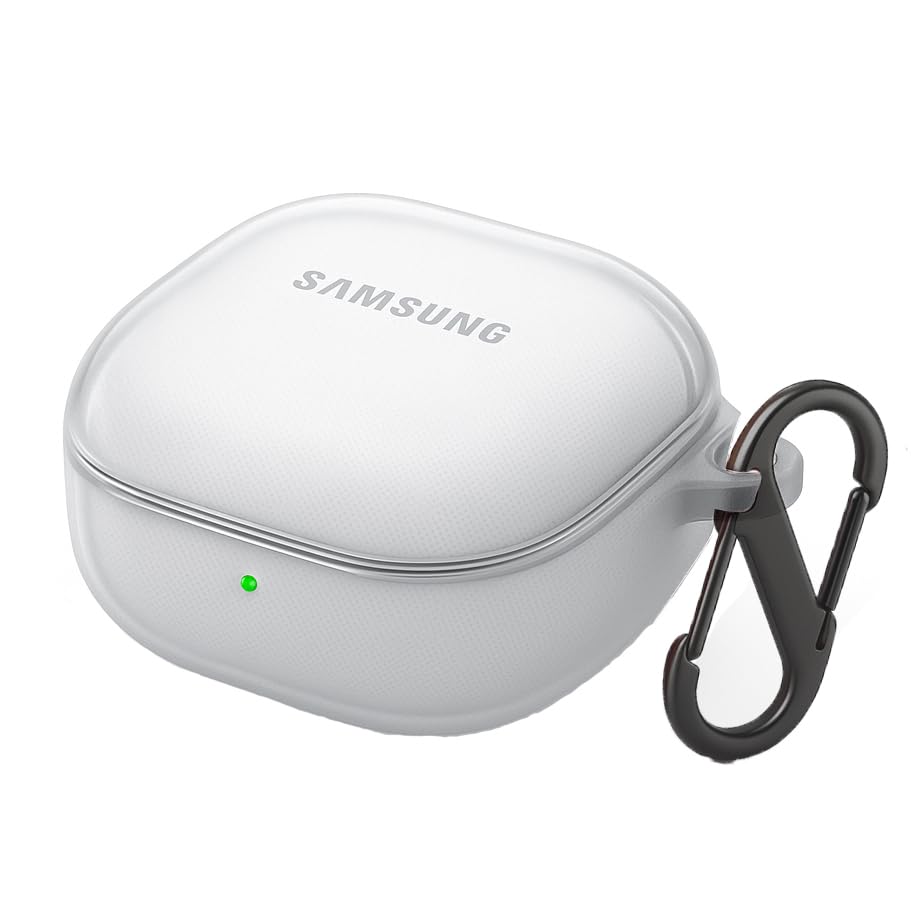 Image of Silicone Case Cover Compatible with Samsung Galaxy Buds Core (2025) (Transparent)