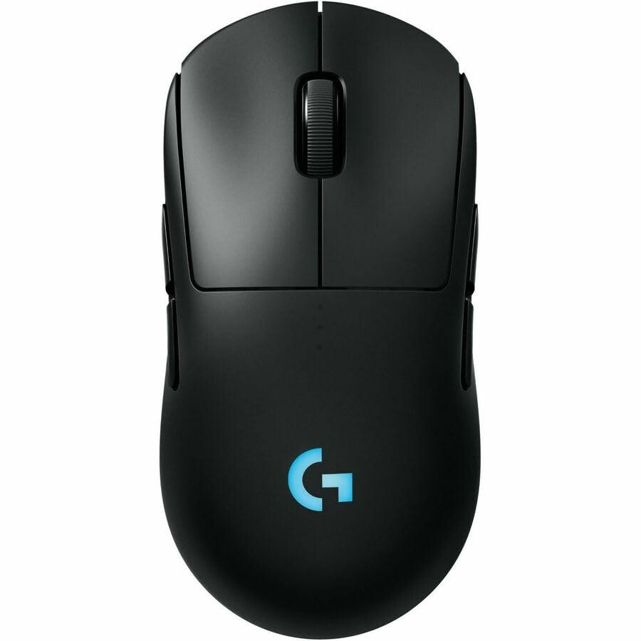 Logitech G PRO 2 Lightspeed Wireless Gaming Mouse with up to 4 Customizable and Switchable Magnetic Side Buttons, 44K DPI Sensor, USB-C Charging, for PC/Mac - Black (Renewed)