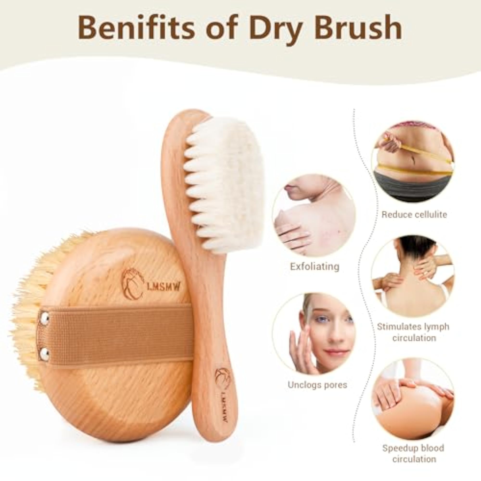 Dry Brushing Set for Face & Body