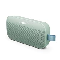 Bose SoundLink Flex Portable Bluetooth Speaker (2nd Gen), Small Portable Wireless Outdoor Speaker with Hi-Fi Audio, Up to 12 Hours Battery Life, Waterproof and Dustproof, Alpine Sage - Limited Edition