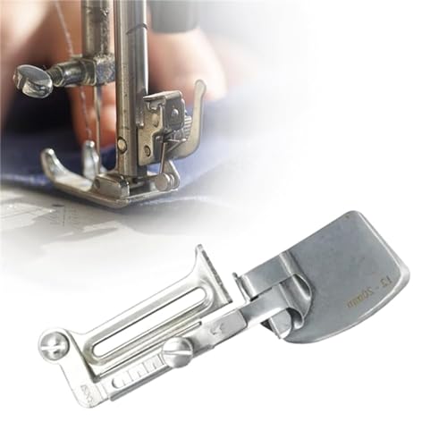 Goniome Piedino per orlatore arrotolato per cucire regolabile, set di piedini per orlatore arrotolato per cucire universale regolabile da 15-25 mm (12-20MM -1PCS)