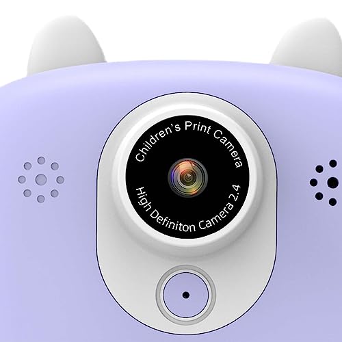 Câmera infantil, câmera digital selfie, câmera selfie de brinquedo infantil, câmera instantânea infa