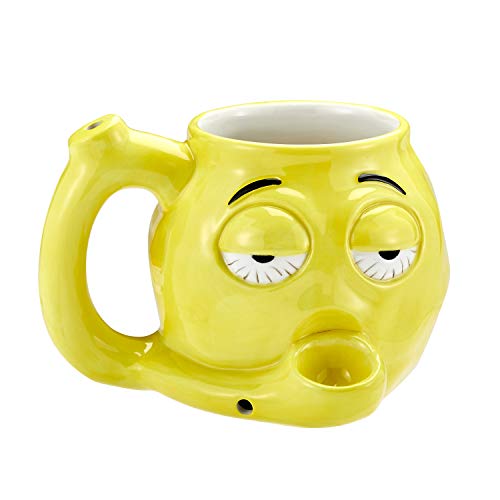 FASHIONCRAFT 88089 Stoner Emoji - Taza de café de cerámica Cover