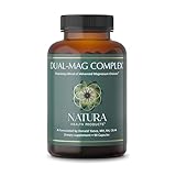 Natura Health Products Dual-mag Complex Supplement - Promotes Cardiovascular, Neurological, and Immune Health - Featuring Albion’s Magnesium Bisglycinate Buffered Chelate (90 Capsules)