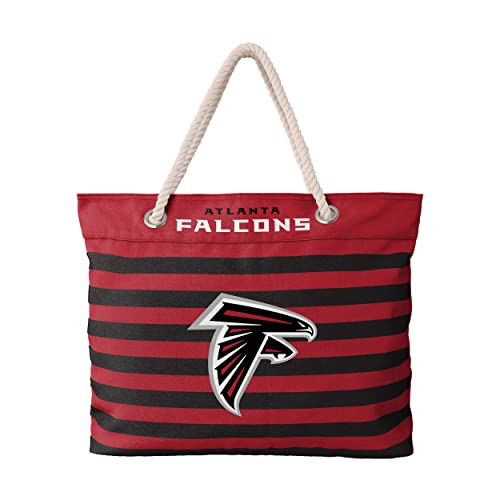 FOCO NFL Womens Nautical Stripe Tote Beach Bag One Size multicolor