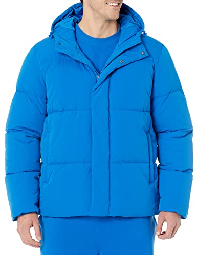Image of Amazon Essentials Mens Mid-Length Hooded Puffer Coat (Available in Big & Tall)