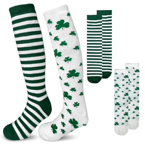 siopal St. Patricks Day Socks for Kids