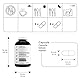 Glucomannan 4500 mg. 240 vegane Kapseln für 1,5 Monate Kur. Glucomannan aus der pflanzlichen Faser der Konjakwurzel mit Chrom und Vitamin B3. Hergestellt von HIVITAL