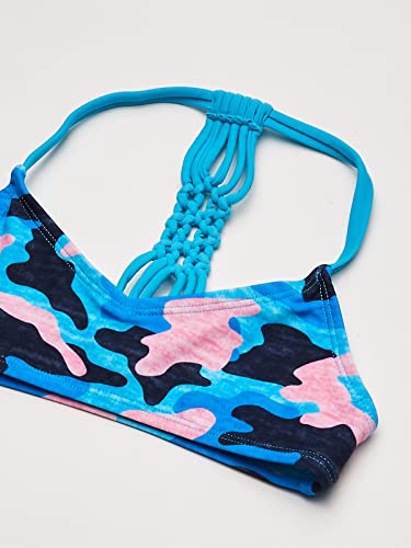 Image of Kanu Surf Girls' Willow V-Neck Bikini Beach Sport 2-Piece Swimsuits